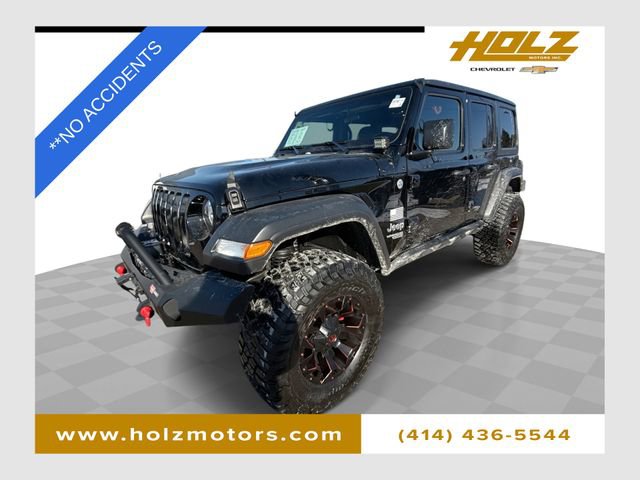 Used 2021 Jeep Wrangler Unlimited Sport image 1