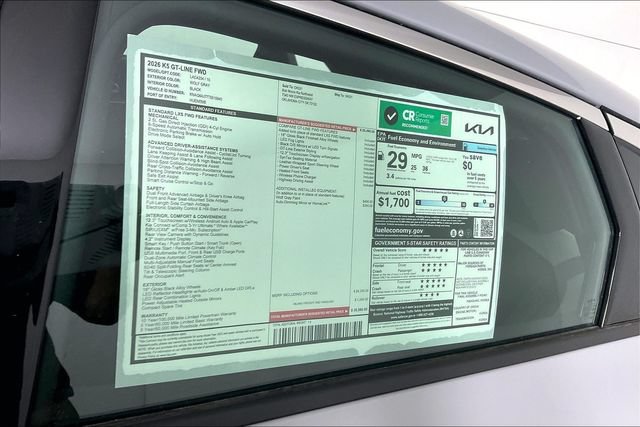 New 2026 Kia K5 GT-Line FWD image 14