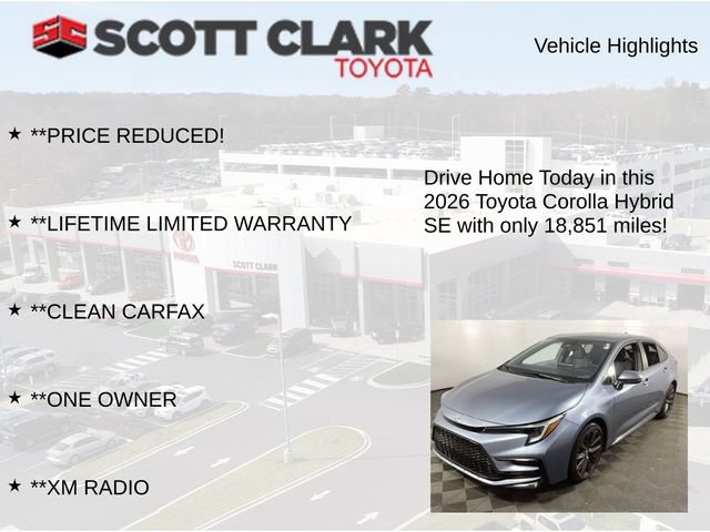 Used 2026 Toyota Corolla SE FWD image 12