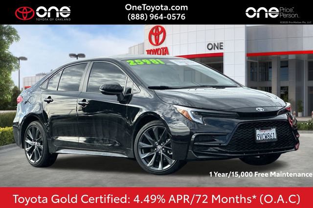 Certified 2025 Toyota Corolla SE