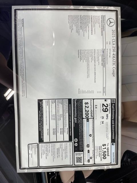 New 2025 Mercedes-Benz CLA 250 4MATIC image 25