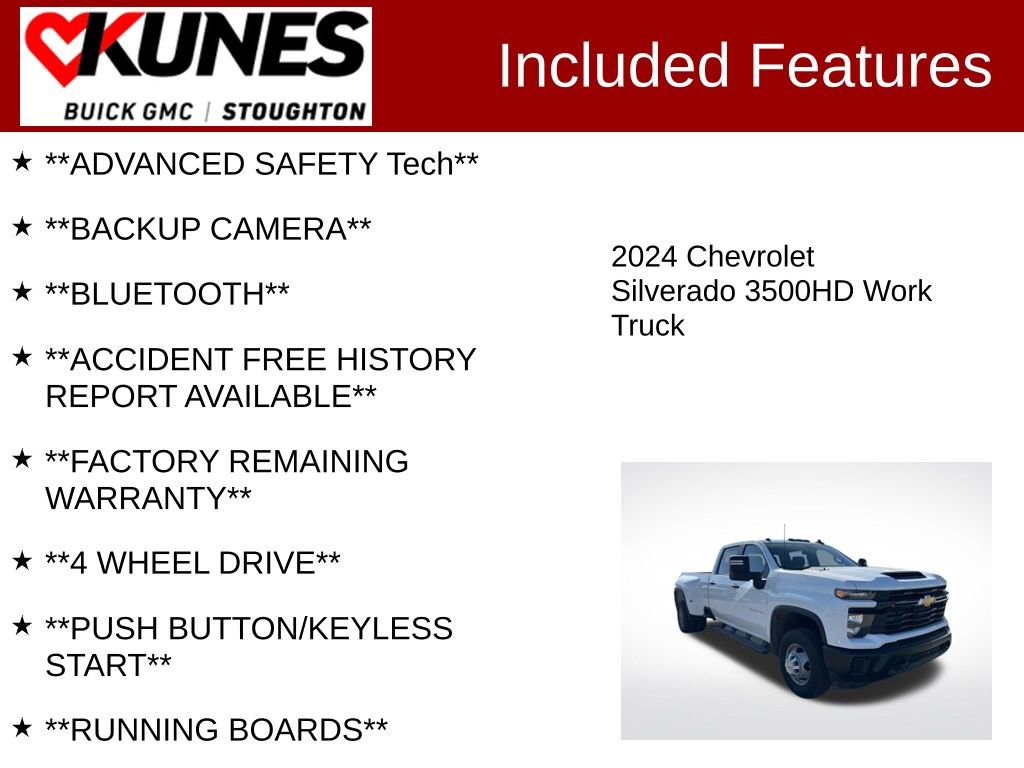 Used 2024 Chevrolet Silverado 3500 W/T image 2