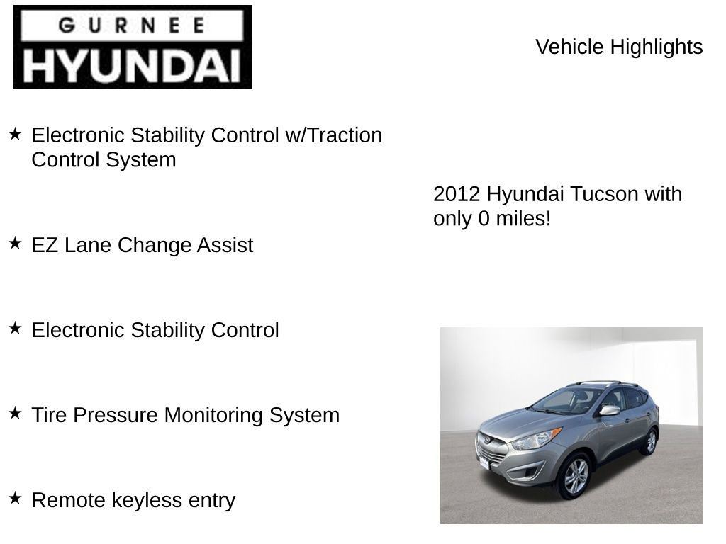 Used 2012 Hyundai Tucson GLS image 7