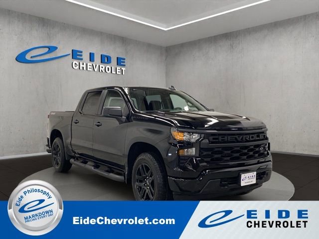 New 2026 Chevrolet Silverado 1500 Custom w/ Turbomax Blackout Package image 1