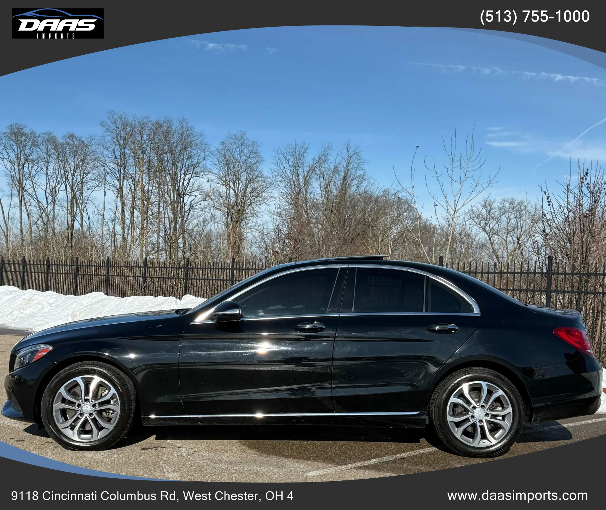 Used 2015 Mercedes-Benz C 300 4MATIC Sedan w/ Premium 1 Package image 4