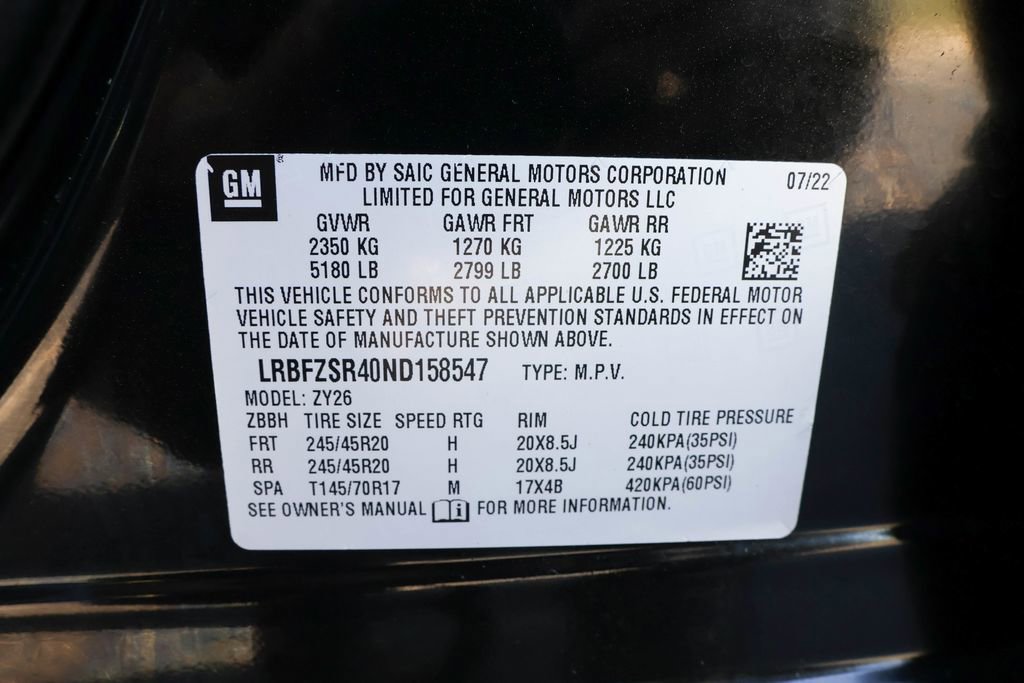 Used 2022 Buick Envision Avenir w/ Technology Package II image 43