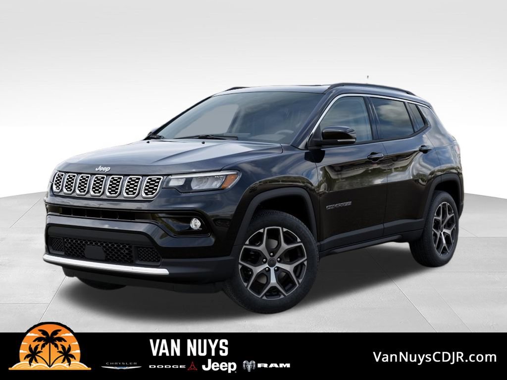 New 2026 Jeep Compass Limited w/ Sun, Sound & Navigation Group