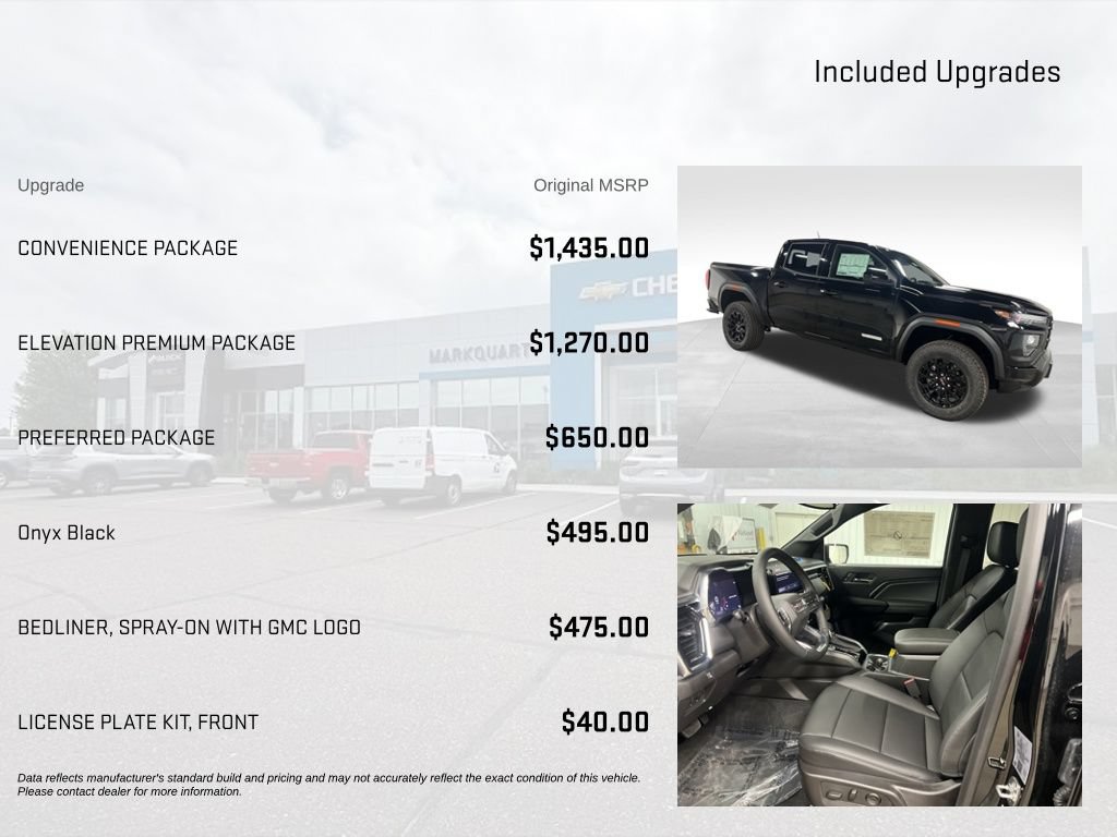 New 2026 GMC Canyon Elevation AWD/4WD image 5