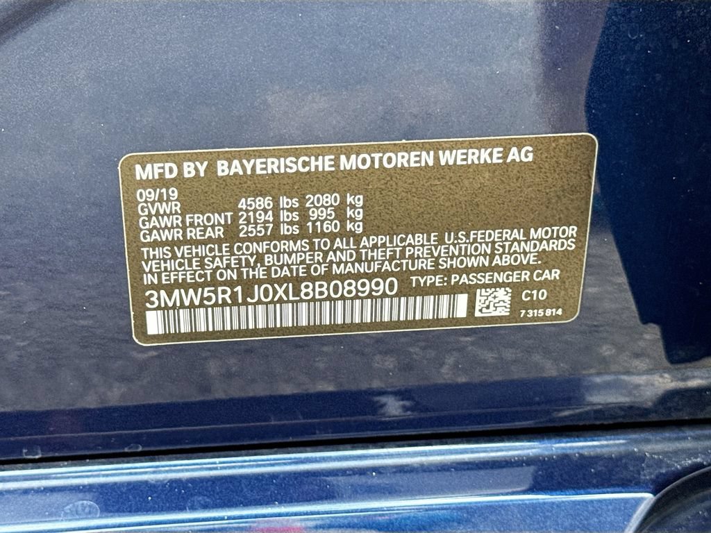 Used 2020 BMW 330i Sedan w/ Convenience Package RWD image 45