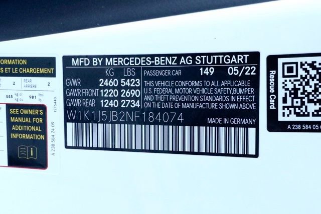 Certified 2022 Mercedes-Benz E 450 Coupe image 32