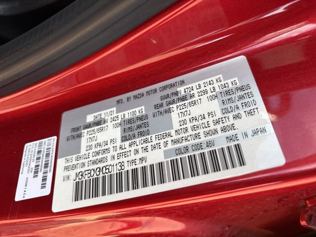 Used 2021 MAZDA CX-5 Touring image 24