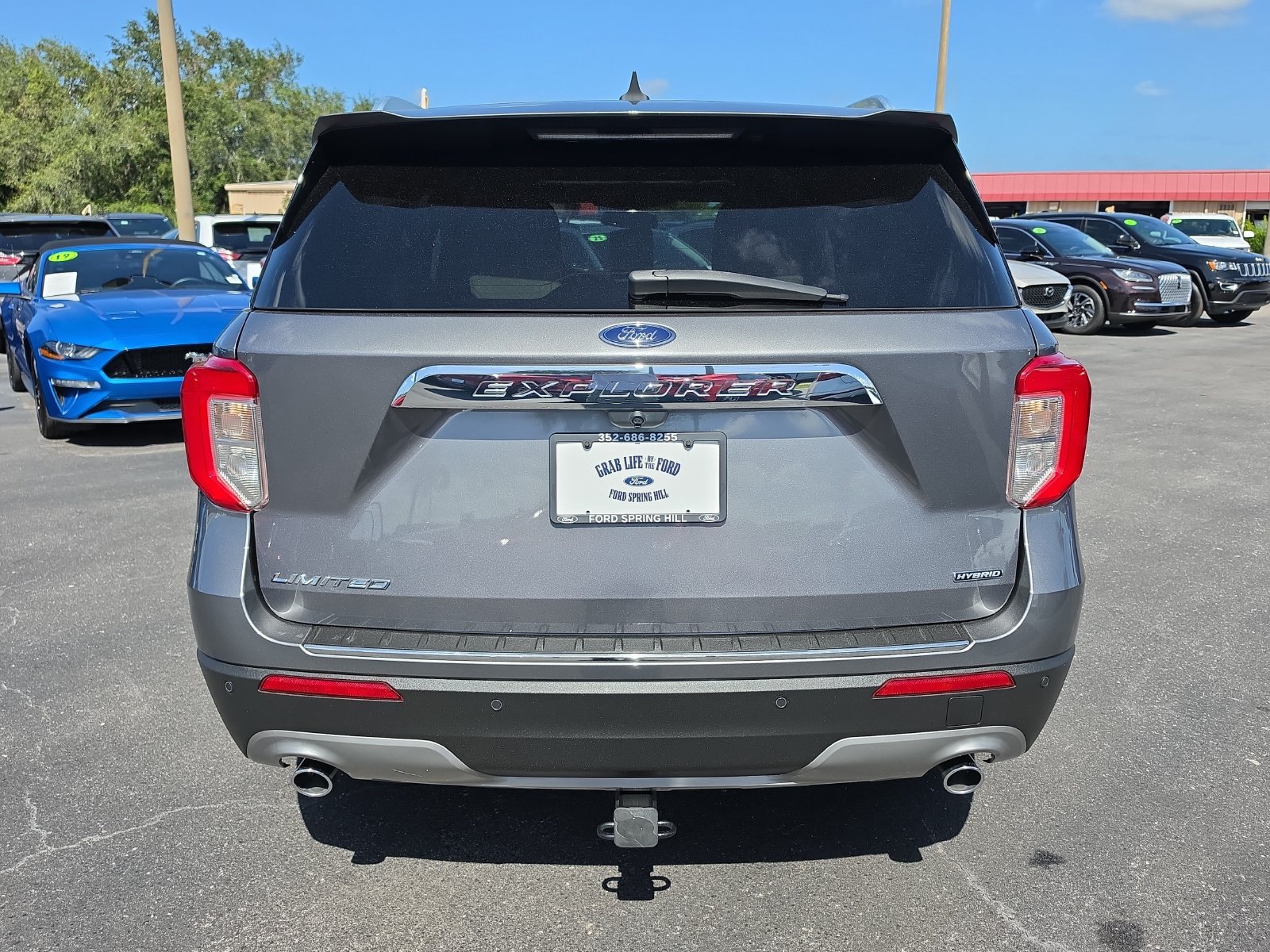 Certified 2021 Ford Explorer Limited w/ Hybrid Equipment Group 310A RWD image 6