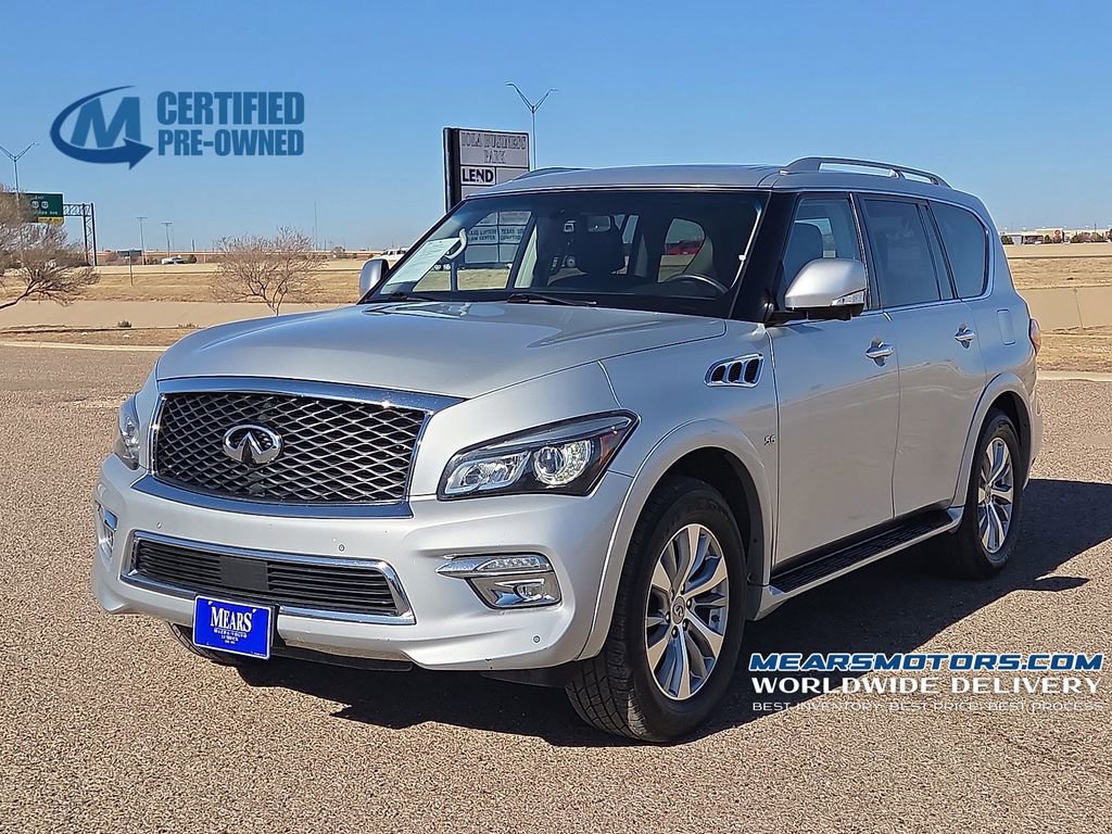 Used 2016 INFINITI QX80 4WD w/ Driver's Assistance Package