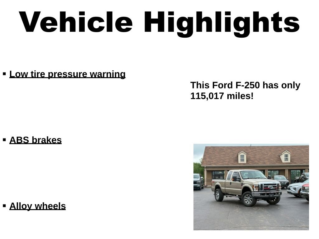 Used 2008 Ford F250 Lariat AWD/4WD image 35