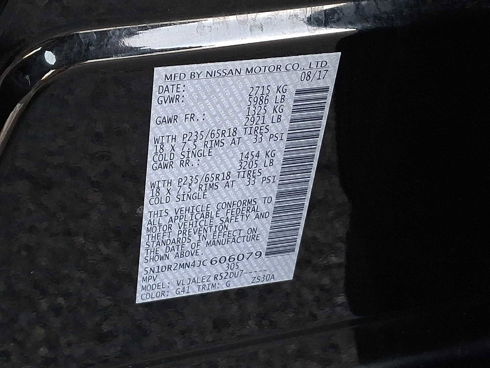 Used 2018 Nissan Pathfinder SV FWD image 28