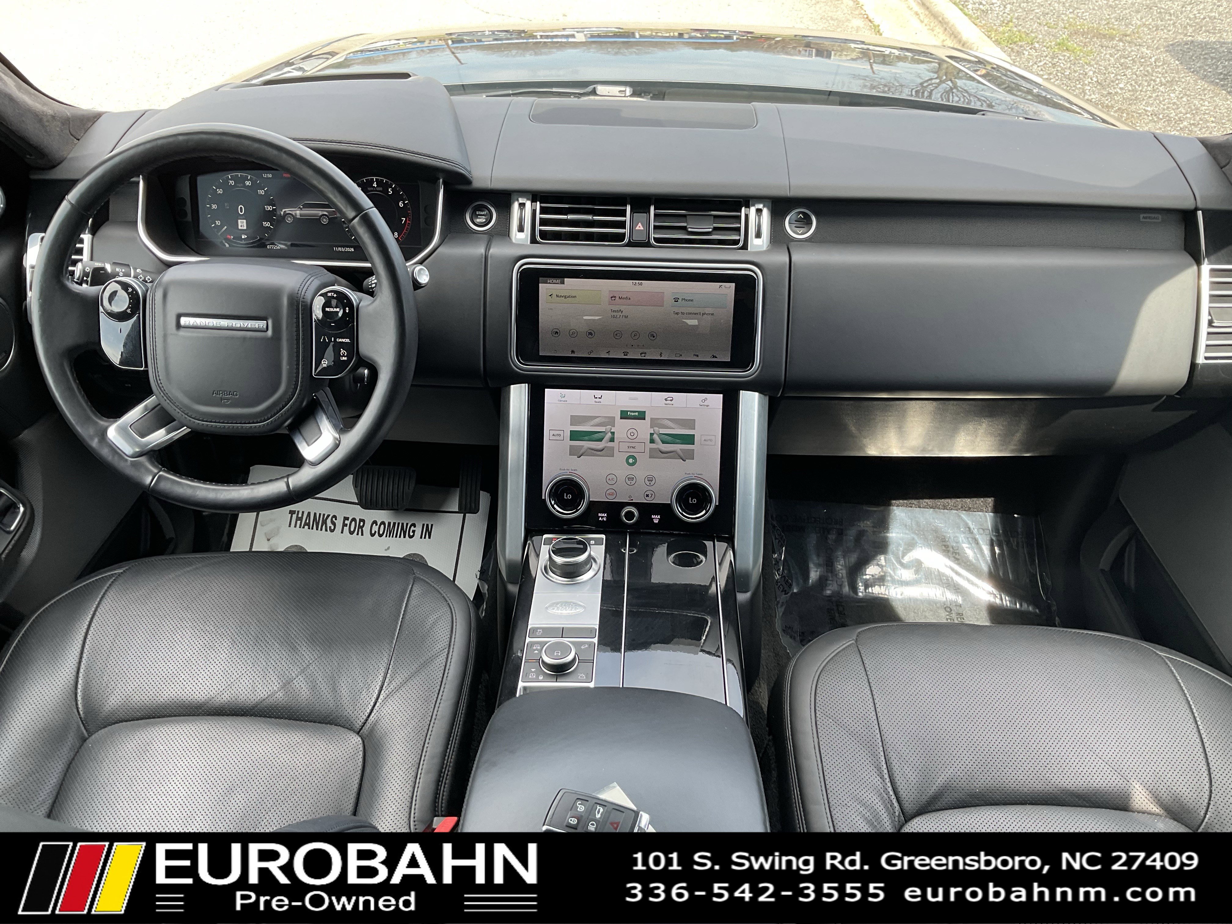 Used 2020 Land Rover Range Rover HSE AWD/4WD image 16