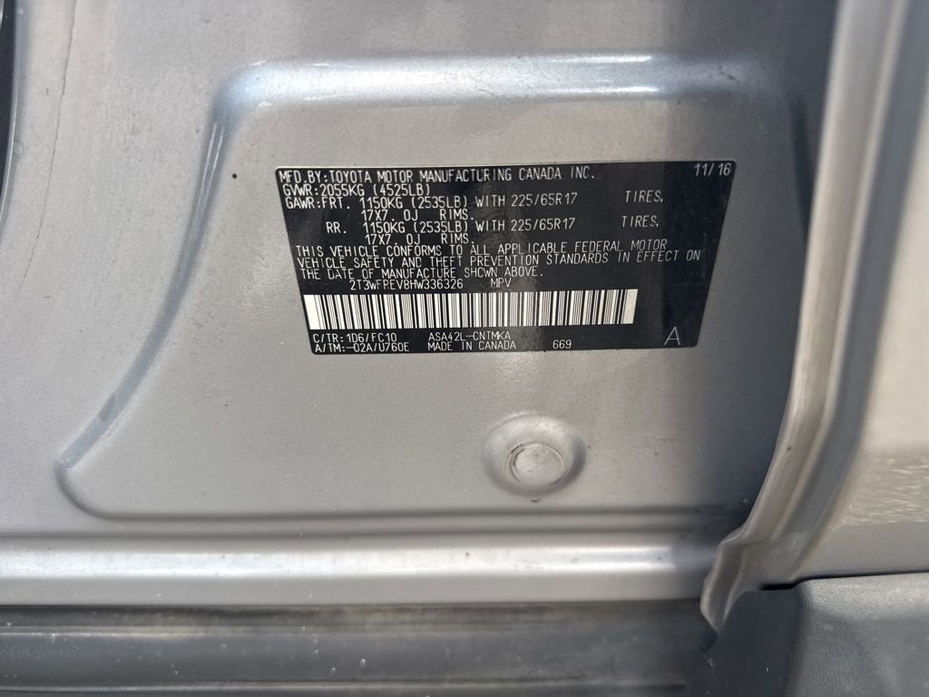 Used 2017 Toyota RAV4 XLE image 26