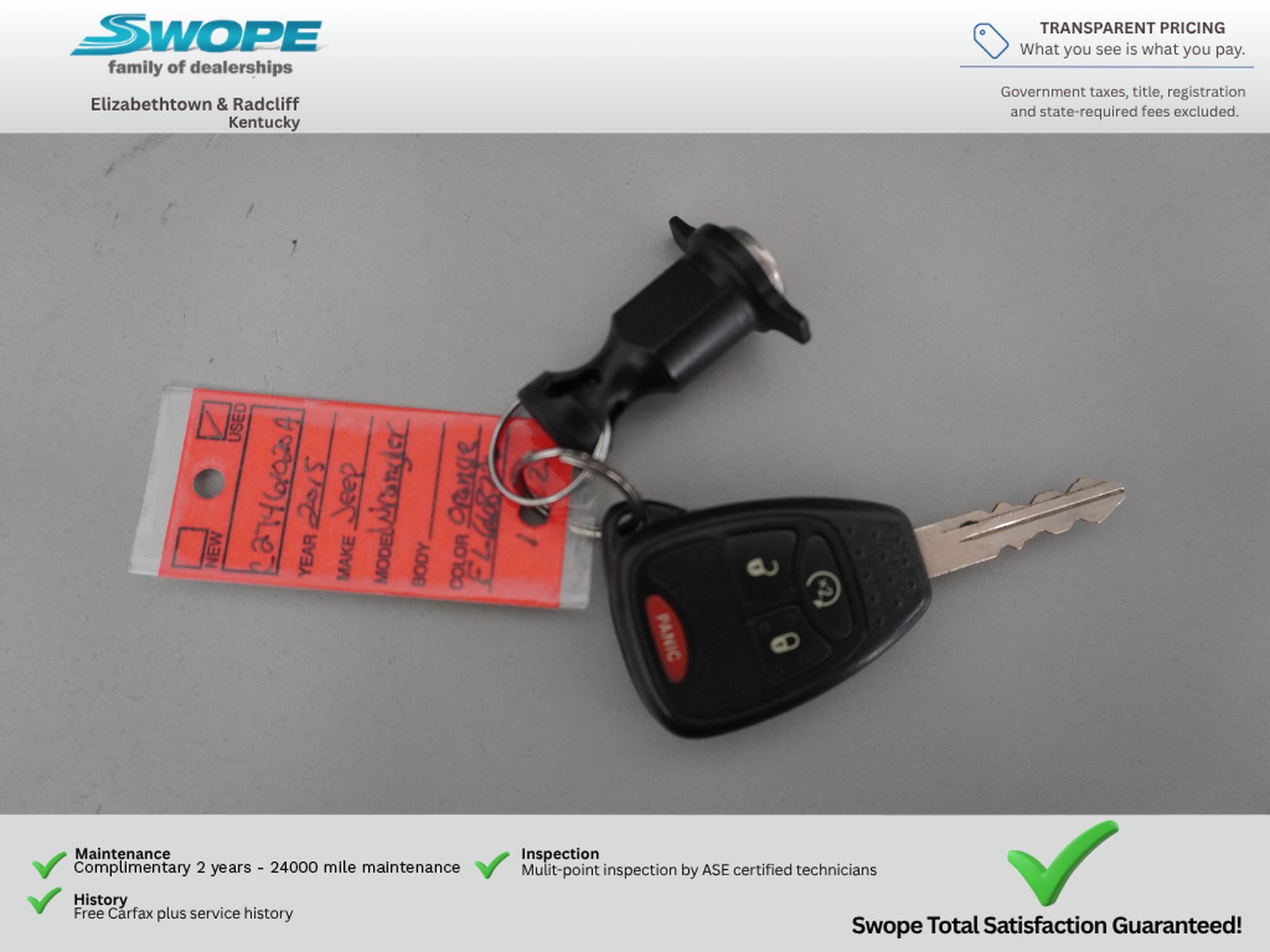 Used 2015 Jeep Wrangler Unlimited Sahara w/ Dual Top Group AWD/4WD image 28