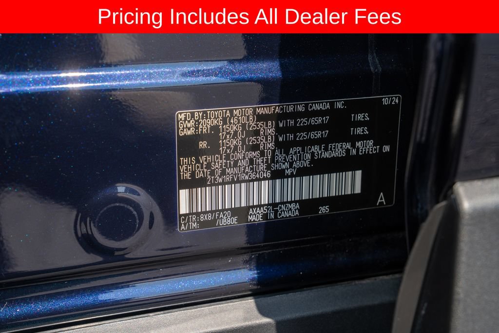 Used 2024 Toyota RAV4 XLE w/ Convenience Package FWD image 21