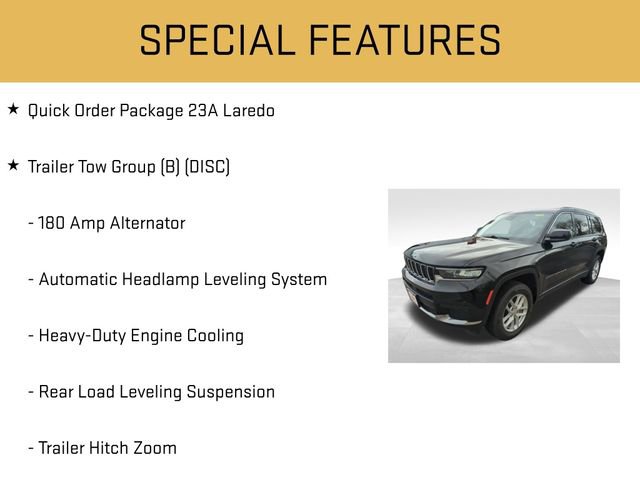 Used 2023 Jeep Grand Cherokee L Laredo w/ Luxury Tech Group I AWD/4WD image 6
