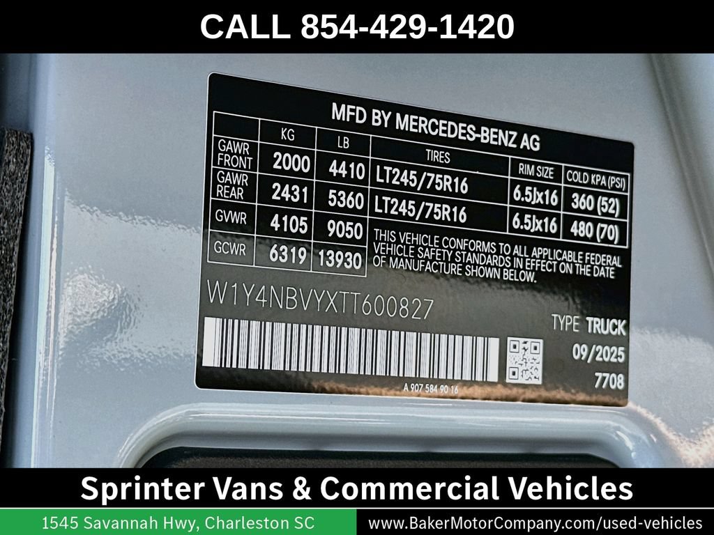 New 2026 Mercedes-Benz Sprinter 2500 image 32