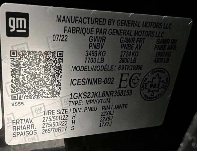 Used 2022 GMC Yukon XL Denali AWD/4WD image 64