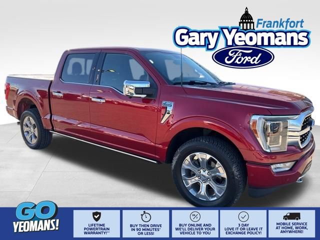 Used 2021 Ford F150 Platinum w/ Equipment Group 701A High AWD/4WD image 1