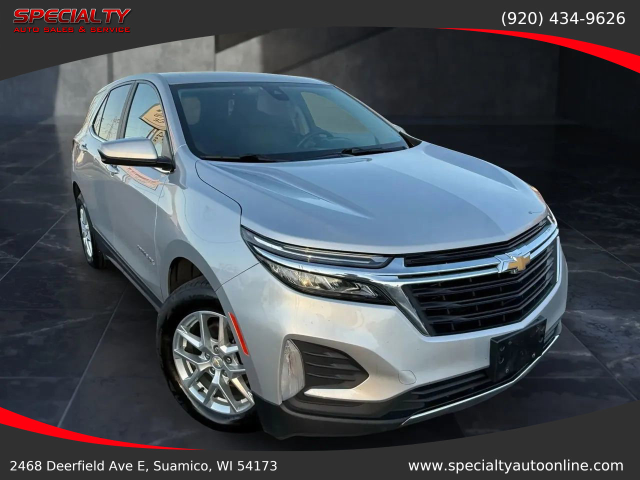 Used 2022 Chevrolet Equinox LT image 2