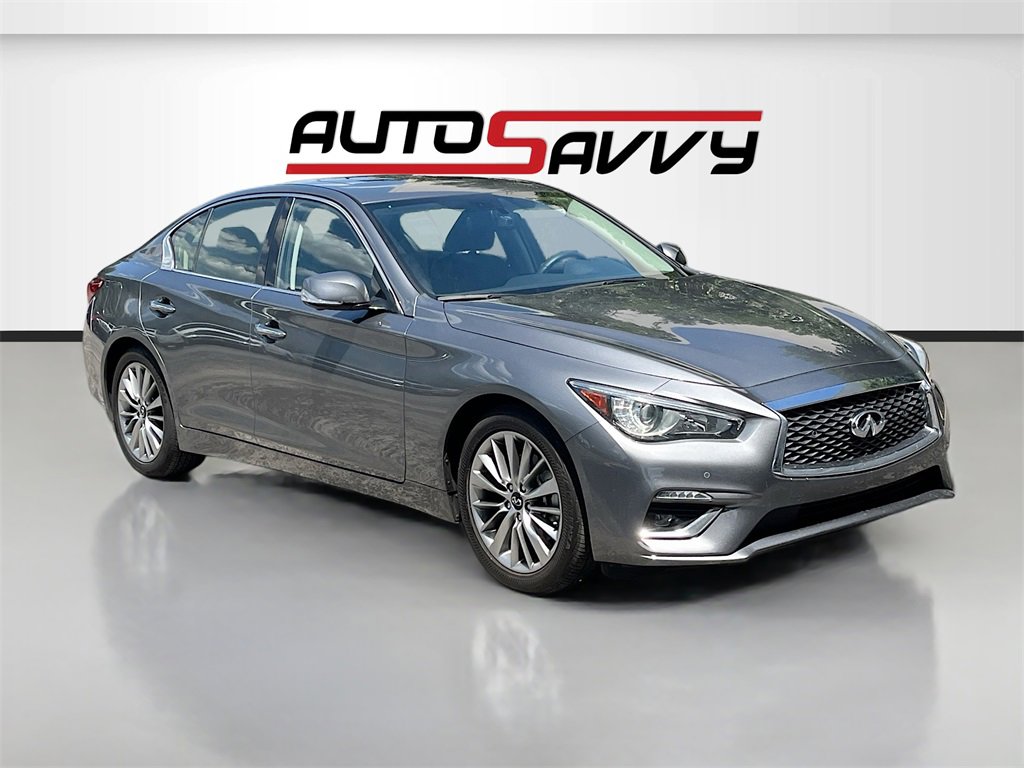 Used 2023 INFINITI Q50 Luxe w/ Cargo Package image 1