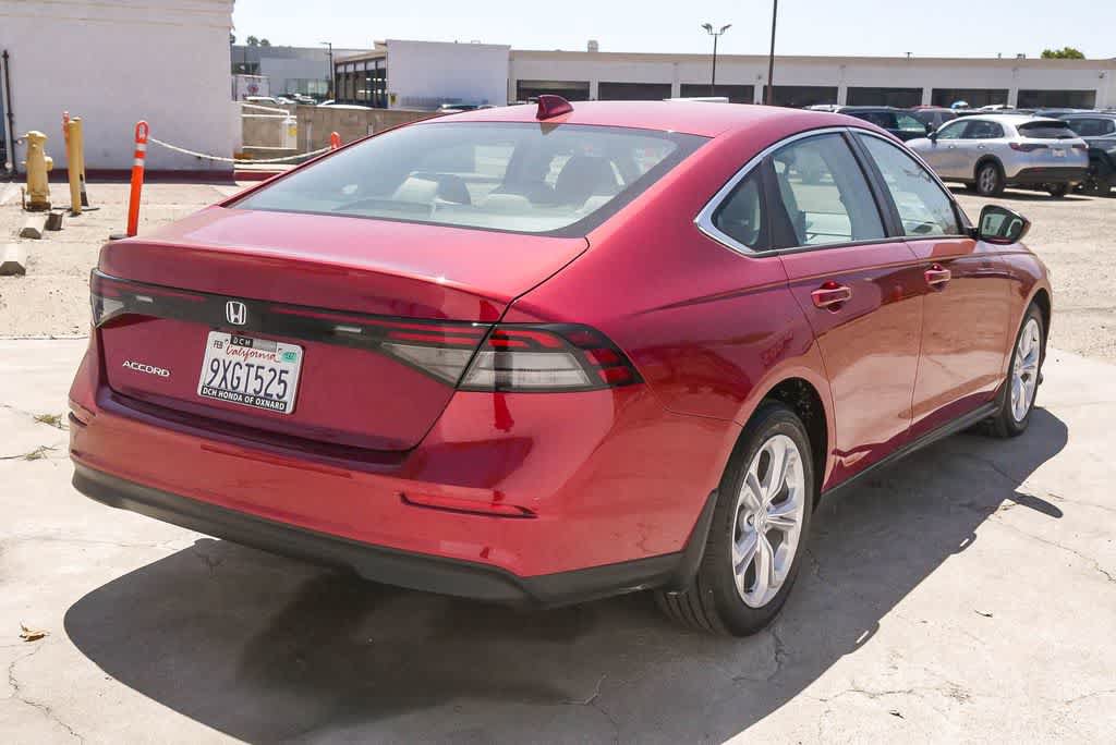 Certified 2025 Honda Accord LX image 9