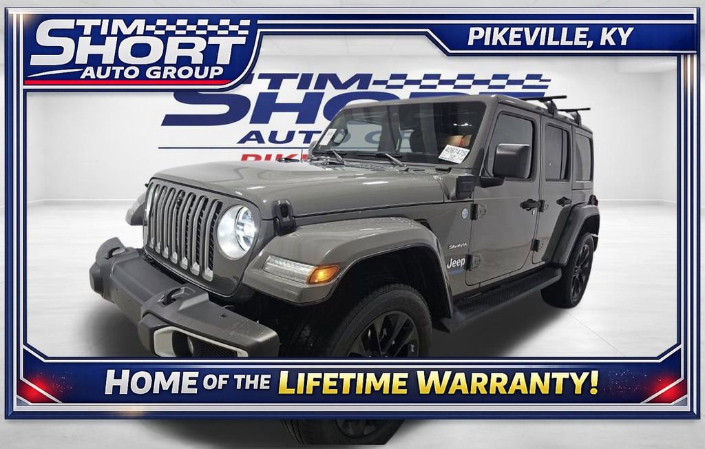 Used 2021 Jeep Wrangler Unlimited Sahara w/ Dual Top Group image 1
