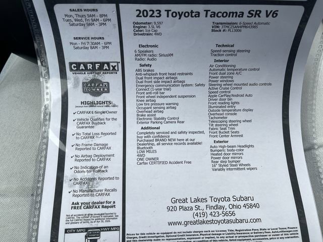 Used 2023 Toyota Tacoma SR AWD/4WD image 27