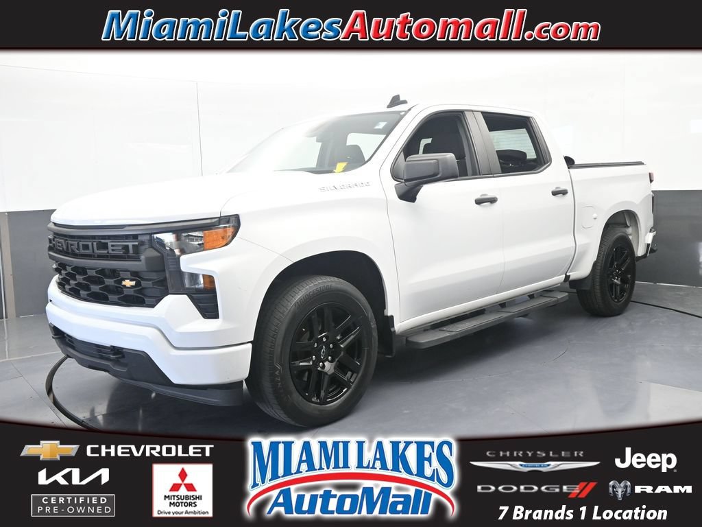 Used 2024 Chevrolet Silverado 1500 Custom RWD image 1