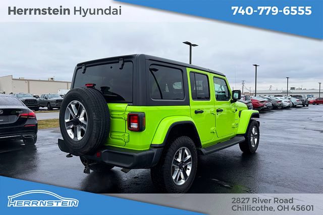 Used 2021 Jeep Wrangler Unlimited Sahara AWD/4WD image 26