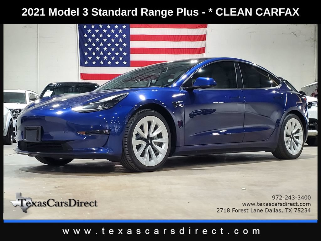 Used 2021 Tesla Model 3 Standard Range Plus