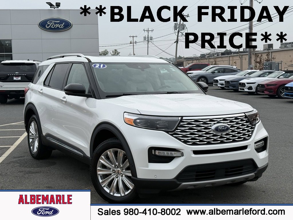 Used 2021 Ford Explorer Platinum w/ Equipment Group 601A