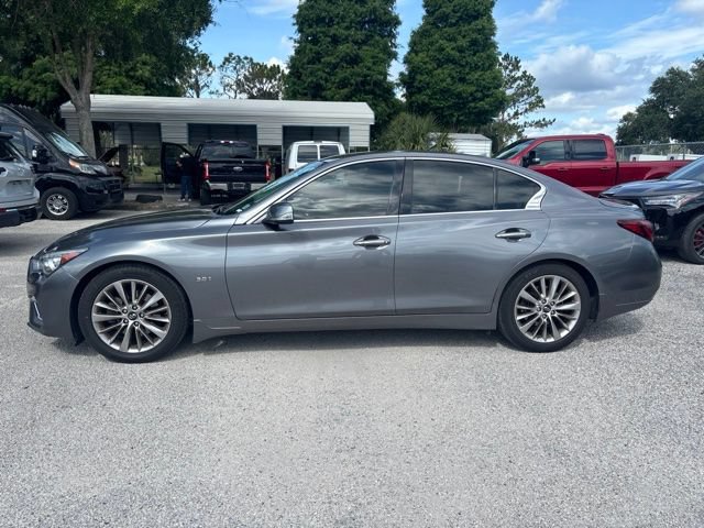 Used 2019 INFINITI Q50 Luxe w/ Essential Package (3.0T Luxe) RWD image 8