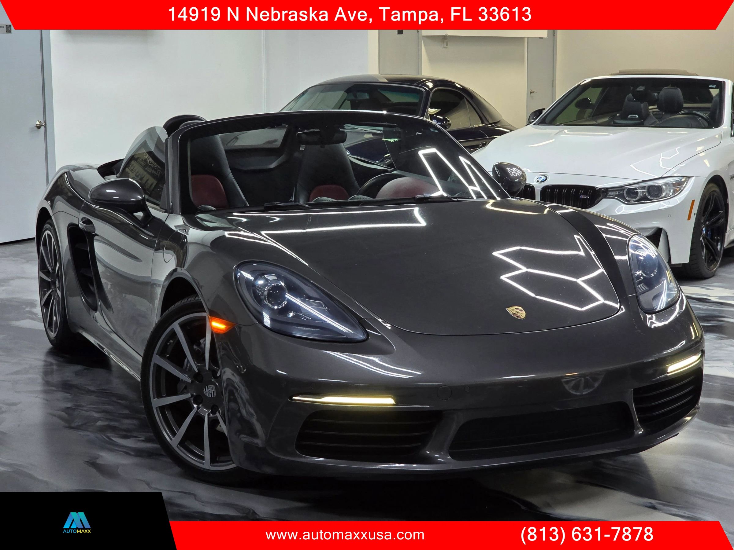 Used 2017 Porsche 718 Boxster image 1
