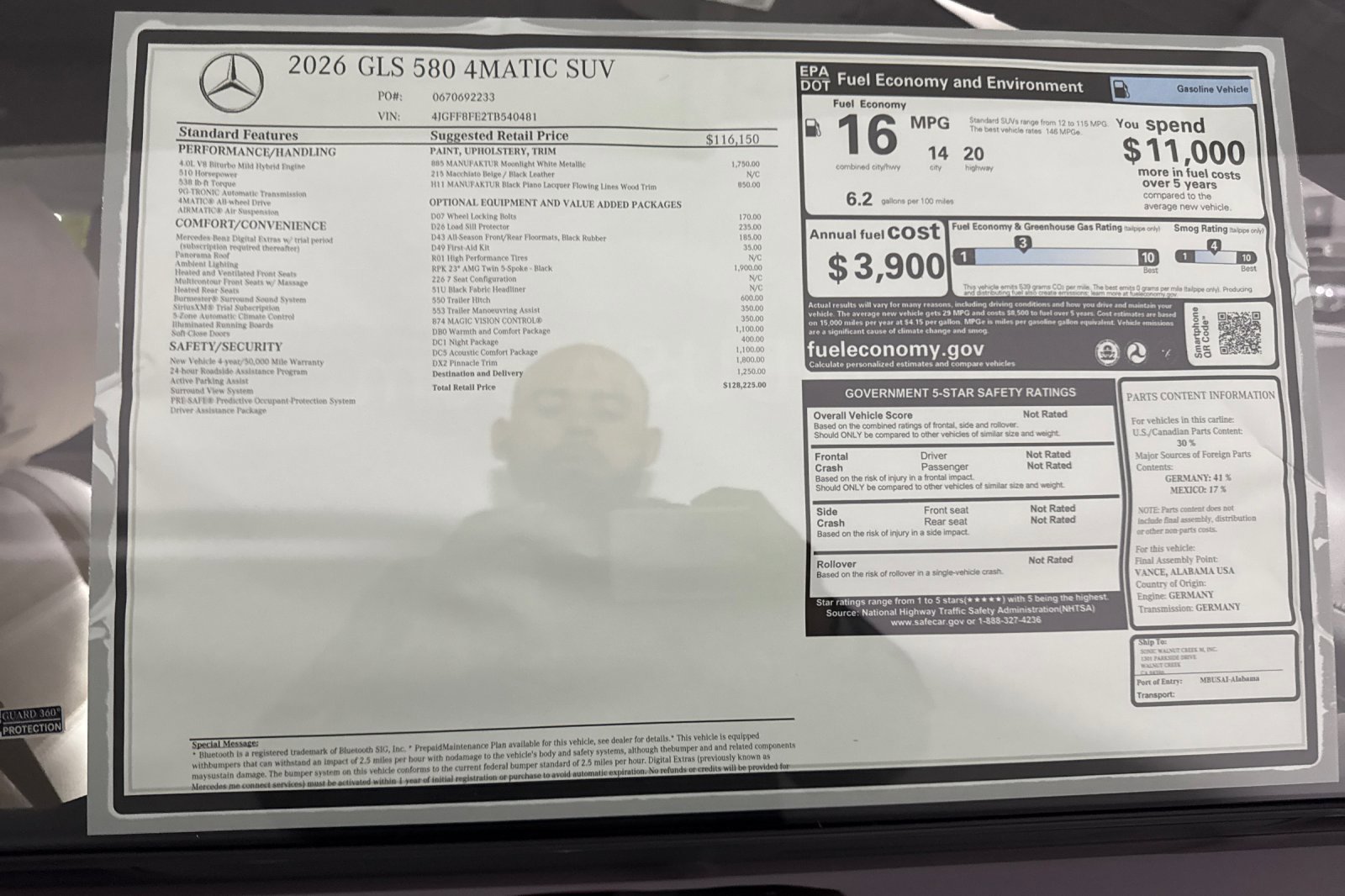 New 2026 Mercedes-Benz GLS 580 4MATIC image 31