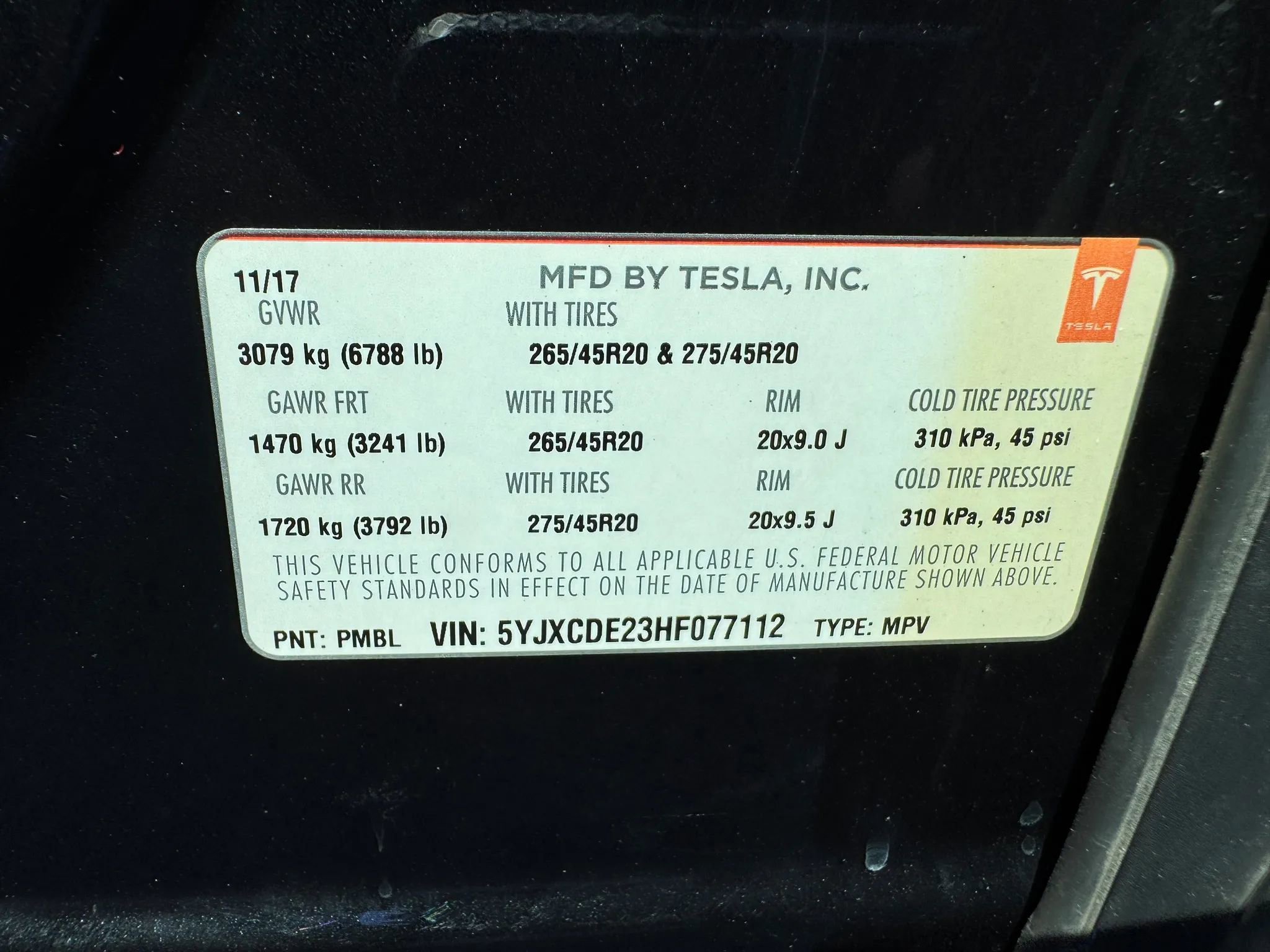 Used 2017 Tesla Model X 100D image 35