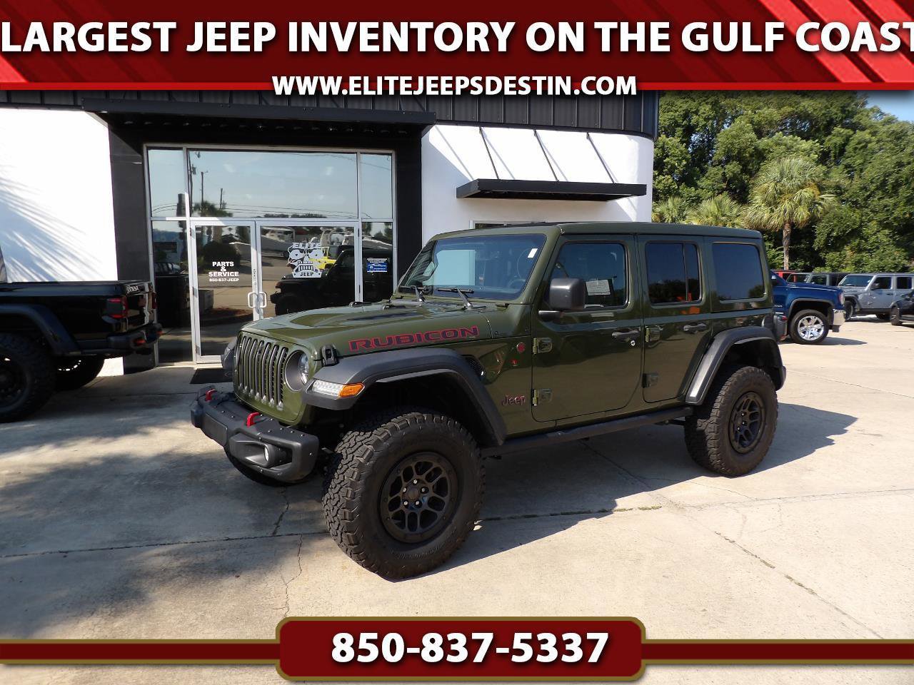 Used 2023 Jeep Wrangler Unlimited Rubicon w/ Xtreme 35 Tire Package