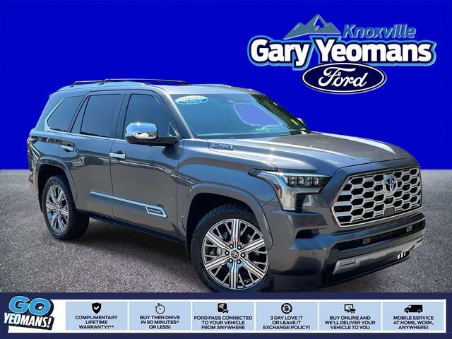 Used 2024 Toyota Sequoia Capstone AWD/4WD image 1