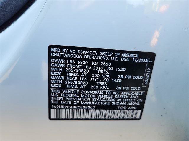 Certified 2024 Volkswagen Atlas SE image 27