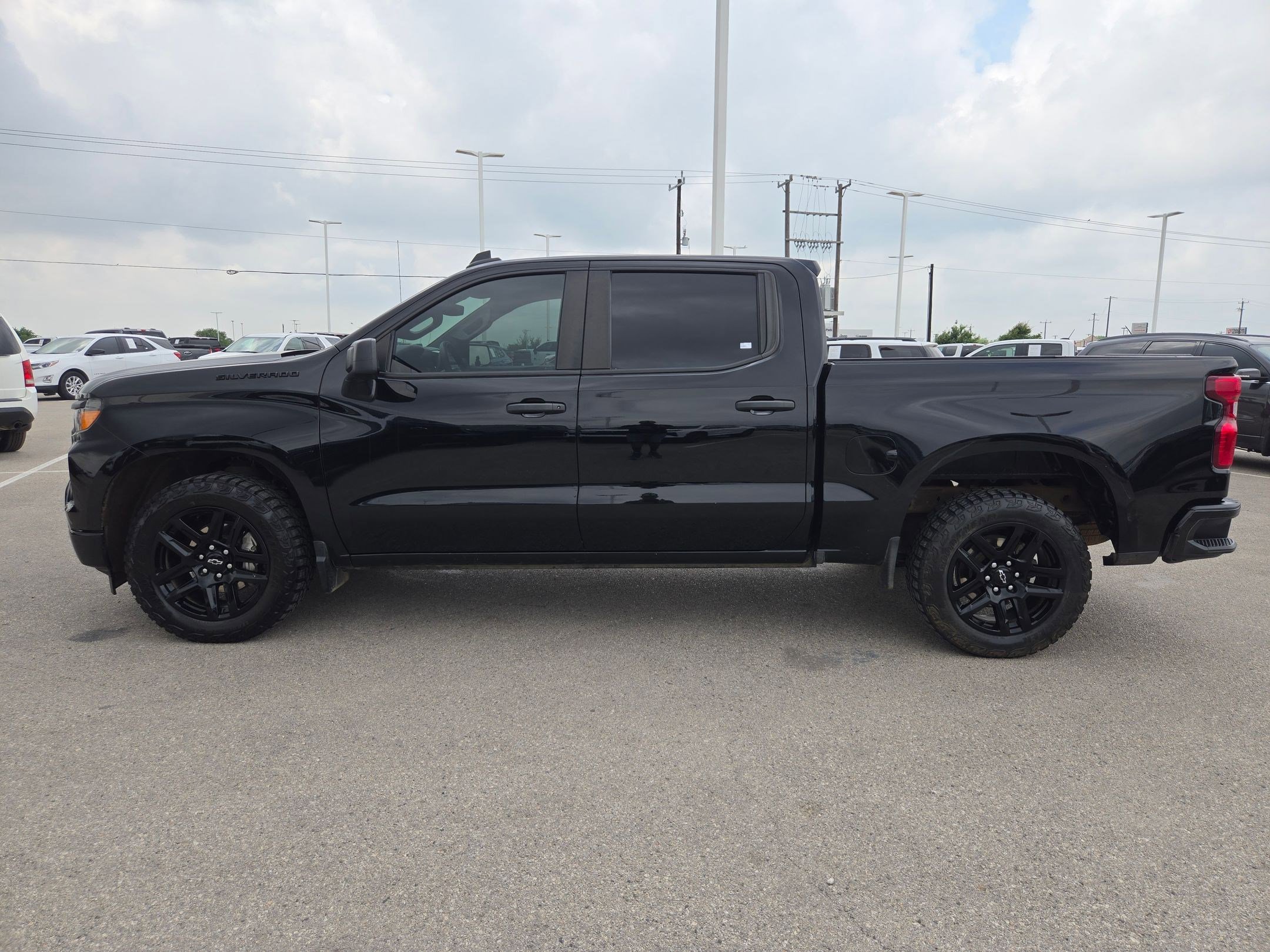 Certified 2023 Chevrolet Silverado 1500 Custom w/ LPO, Dark Essentials Package RWD image 6