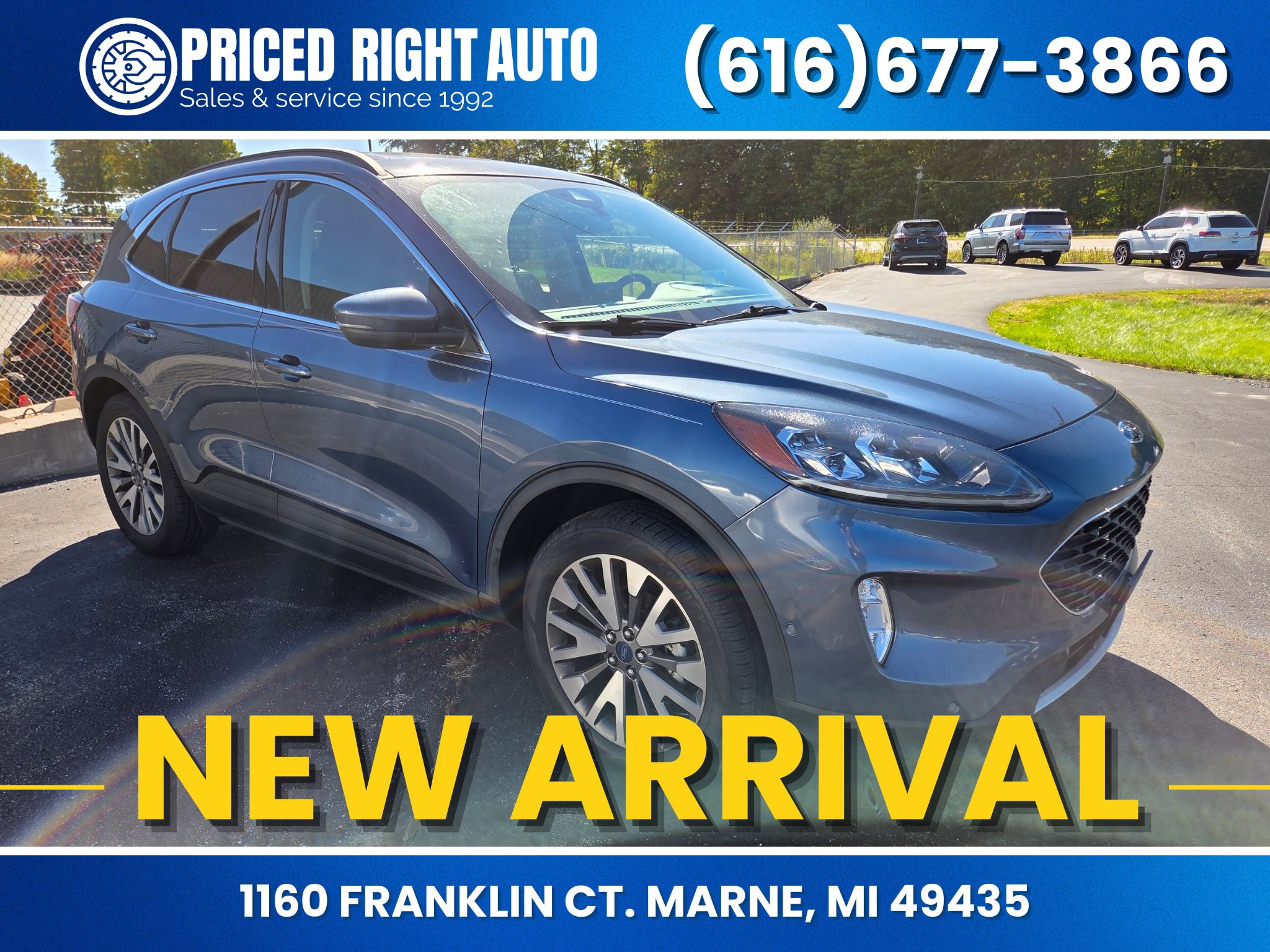 Used 2020 Ford Escape Titanium w/ Titanium Premium Package 2.0