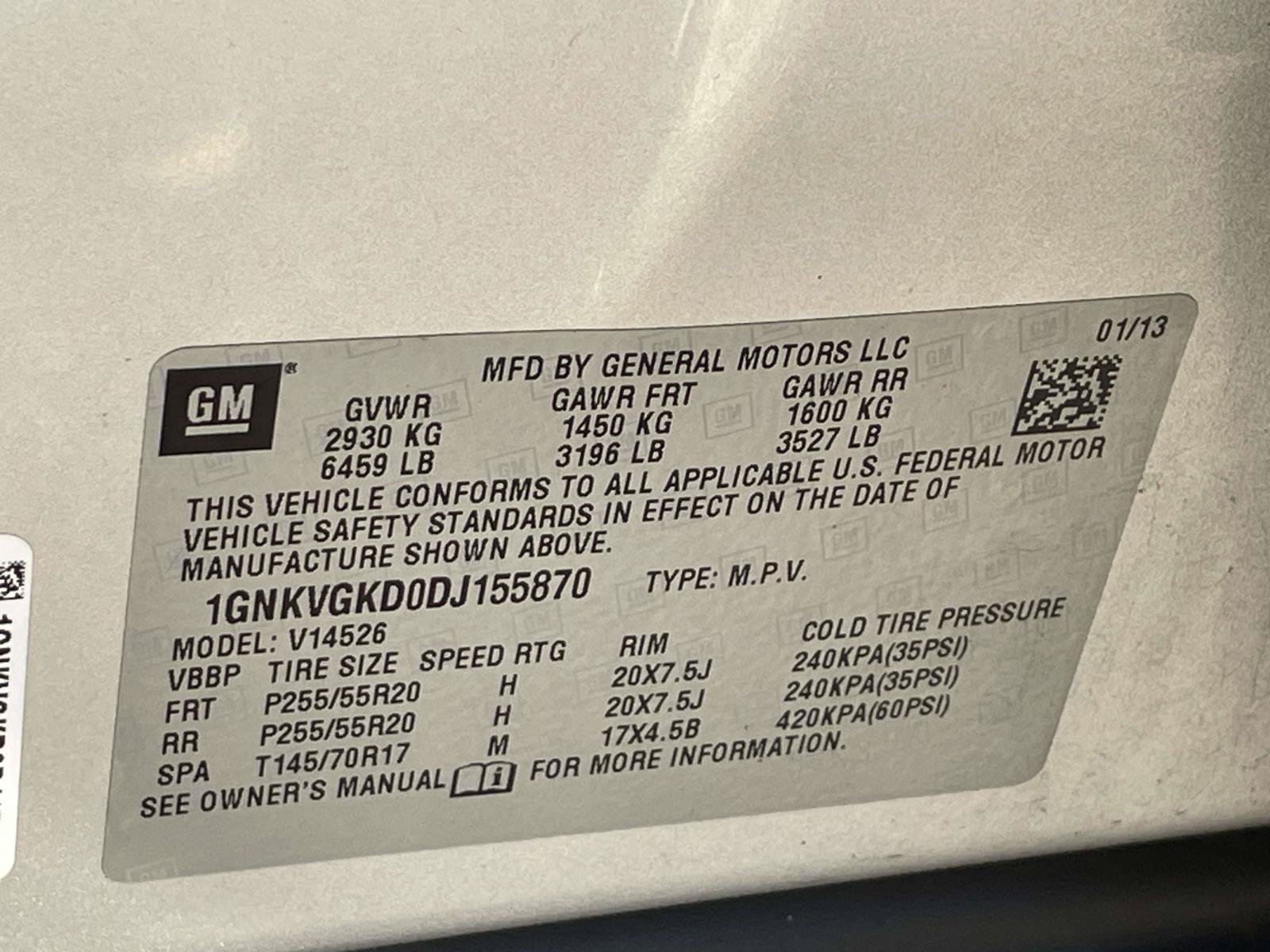 Used 2013 Chevrolet Traverse LT w/ All-Star Edition AWD/4WD image 39