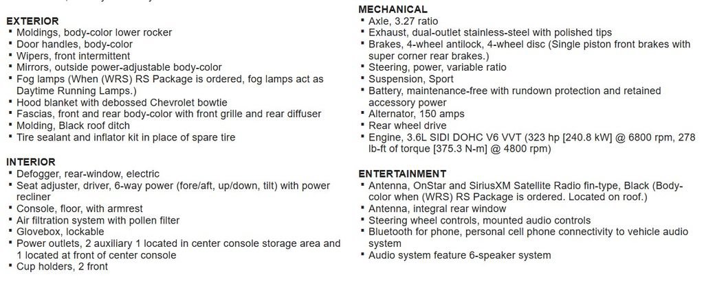 Used 2012 Chevrolet Camaro LT w/ RS Package RWD image 18