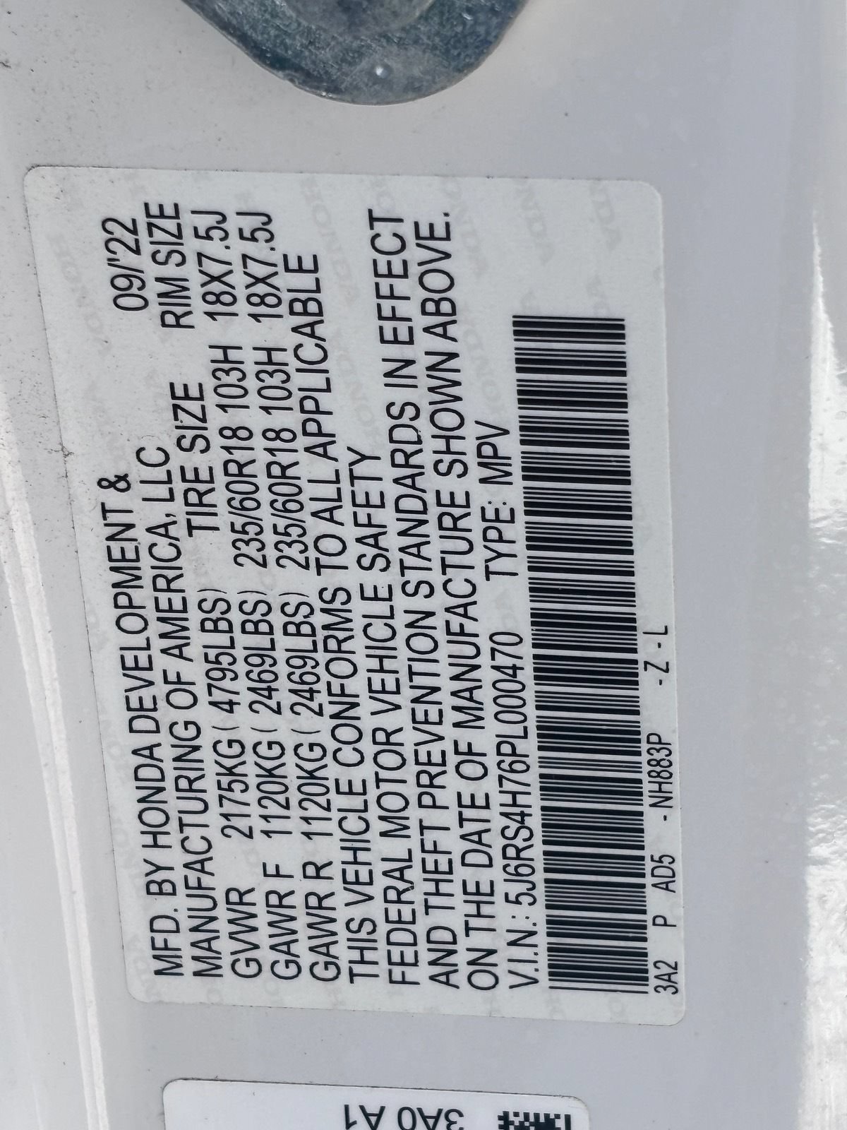 Certified 2023 Honda CR-V EX-L image 36