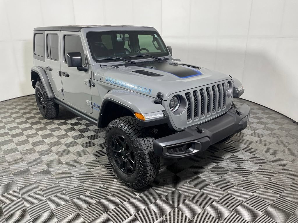 Used 2023 Jeep Wrangler Unlimited Rubicon 4xe w/ Steel Bumper Group AWD/4WD image 1