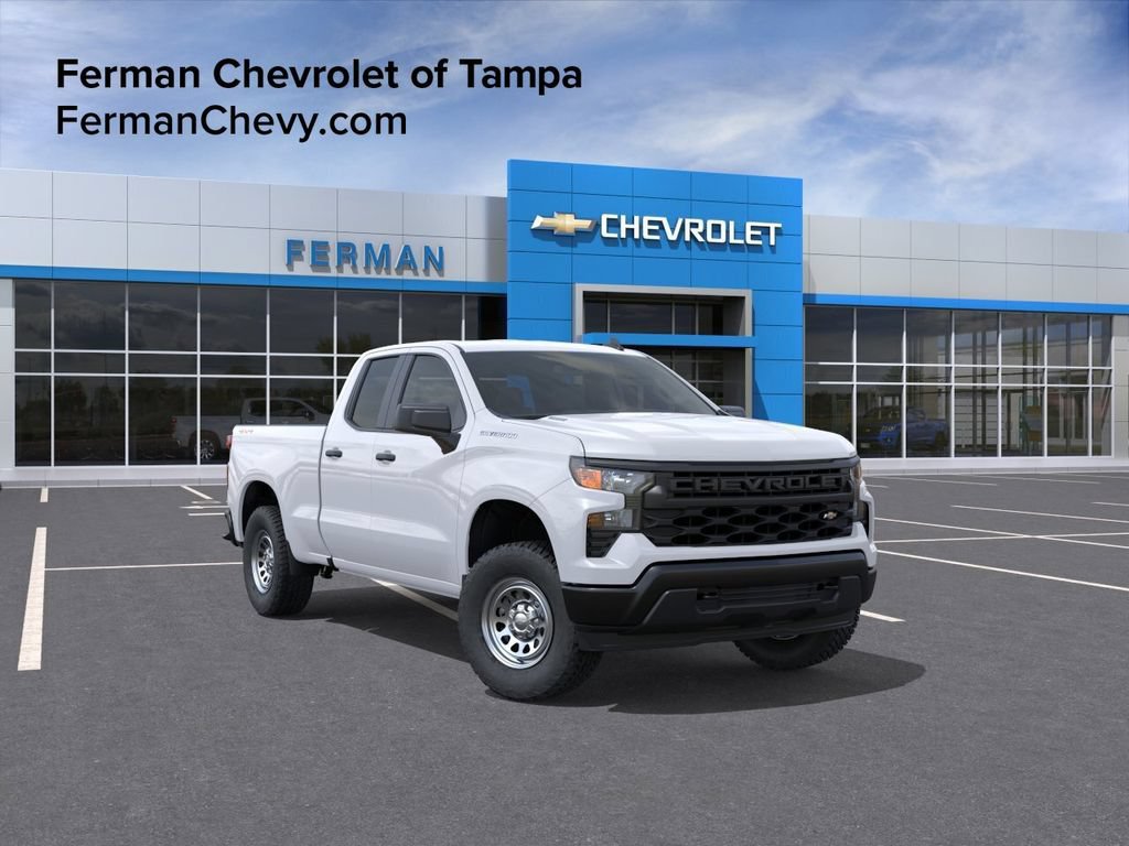 New 2026 Chevrolet Silverado 1500 W/T w/ WT Value Package AWD/4WD image 1